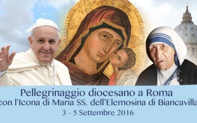 Pellegrinaggio diocesano a Roma con l’Icona di Maria SS. dell’Elemosina